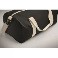   Geanta sport, 2502E15075, Everestus, 49 x 26 x 24 cm, Bumbac, Negru