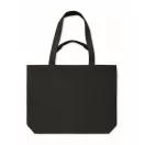 Geanta plaja, 2502E15827, Everestus, 37 x 10 x 49 cm, Bumbac, Negru