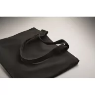   Geanta plaja, 2502E15827, Everestus, 37 x 10 x 49 cm, Bumbac, Negru