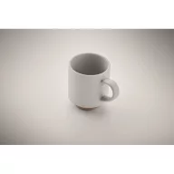   Cana 170 ml, 2502E16461, Everestus, ⌀6.8 x 8 cm, Ceramica, Alb