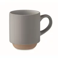  Cana 170 ml, 2502E16463, Everestus, ⌀6.8 x 8 cm, Ceramica, Gri