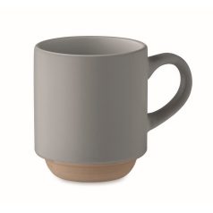   Cana 170 ml, 2502E16463, Everestus, ⌀6.8 x 8 cm, Ceramica, Gri