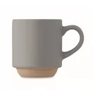 Cana 170 ml, 2502E16463, Everestus, ⌀6.8 x 8 cm, Ceramica, Gri