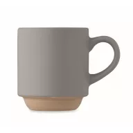   Cana 170 ml, 2502E16463, Everestus, ⌀6.8 x 8 cm, Ceramica, Gri