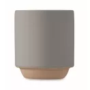 Cana 170 ml, 2502E16463, Everestus, ⌀6.8 x 8 cm, Ceramica, Gri