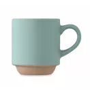 Cana 170 ml, 2502E16465, Everestus, ⌀6.8 x 8 cm, Ceramica, Albastru petrol