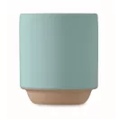 Cana 170 ml, 2502E16465, Everestus, ⌀6.8 x 8 cm, Ceramica, Albastru petrol