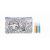 Penar cu 4 markere, 2502E14330, Everestus, 21 x 12 cm, Poliester, Albastru regal