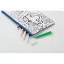 Penar cu 4 markere, 2502E14330, Everestus, 21 x 12 cm, Poliester, Albastru regal