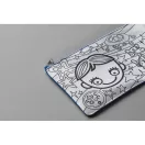 Penar cu 4 markere, 2502E14330, Everestus, 21 x 12 cm, Poliester, Albastru regal