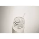 Cana de voiaj, 550 ml, 2502E15500, Everestus, ⌀7 x 15 cm, Sticla, Alb