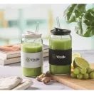 Cana de voiaj, 550 ml, 2502E15500, Everestus, ⌀7 x 15 cm, Sticla, Alb
