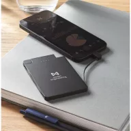   Baterie externa 2500 mAh, USB-C, 2502E14952, Everestus, 9.8 x 6.5 x 0.6 cm, Plastic, Negru