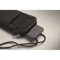   Geanta sport, 2502E15063, Everestus, 12 x 19 cm, Bumbac, Negru