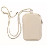 Geanta sport, 2502E15062, Everestus, 12 x 19 cm, Bumbac, Bej
