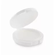   Balsam de buze vegan, 2502E14855, Everestus, ⌀4 x 1 cm, Polipropilena, Alb