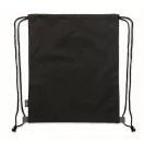Saculet cu snur, 2502E14925, Everestus, 40 x 48 cm, PET, Negru
