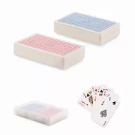   Carti de joc clasice, 2502E15645, Everestus, 13.8 x 9.9 x 2.3 cm, Polipropilena, Transparent