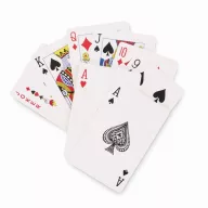   Carti de joc clasice, 2502E15645, Everestus, 13.8 x 9.9 x 2.3 cm, Polipropilena, Transparent