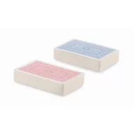   Carti de joc clasice, 2502E15645, Everestus, 13.8 x 9.9 x 2.3 cm, Polipropilena, Transparent