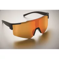   Ochelari de soare sport, UV400, Everestus, 2601E14093, 14x5.5x12 cm, Policarbonat, Portocaliu
