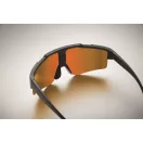 Ochelari de soare sport, UV400, Everestus, 2601E14093, 14x5.5x12 cm, Policarbonat, Portocaliu