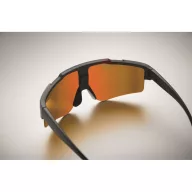  Ochelari de soare sport, UV400, Everestus, 2601E14093, 14x5.5x12 cm, Policarbonat, Portocaliu
