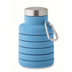   Sticla de apa sport, 500 ml, 2502E15429, Everestus, ⌀6.5 x 21 cm, Silicon, Albastru