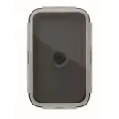 Caserola pranz 1200 ml, 2502E14230, Everestus, 21 x 13 x 7 cm, Silicon, Negru
