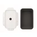 Caserola pranz 1200 ml, 2502E14230, Everestus, 21 x 13 x 7 cm, Silicon, Negru