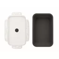   Caserola pranz 1200 ml, 2502E14230, Everestus, 21 x 13 x 7 cm, Silicon, Negru