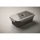 Caserola pranz 1200 ml, 2502E14230, Everestus, 21 x 13 x 7 cm, Silicon, Negru