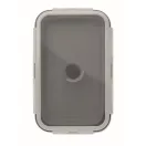 Caserola pranz 1200 ml, 2502E14229, Everestus, 21 x 13 x 7 cm, Silicon, Gri piatra
