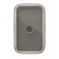   Caserola pranz 1200 ml, 2502E14229, Everestus, 21 x 13 x 7 cm, Silicon, Gri piatra
