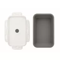   Caserola pranz 1200 ml, 2502E14229, Everestus, 21 x 13 x 7 cm, Silicon, Gri piatra