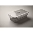 Caserola pranz 1200 ml, 2502E14229, Everestus, 21 x 13 x 7 cm, Silicon, Gri piatra