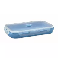   Caserola pranz 1200 ml, 2502E14228, Everestus, 21 x 13 x 7 cm, Silicon, Albastru
