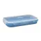 Caserola pranz 1200 ml, 2502E14228, Everestus, 21 x 13 x 7 cm, Silicon, Albastru