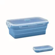   Caserola pranz 1200 ml, 2502E14228, Everestus, 21 x 13 x 7 cm, Silicon, Albastru