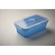   Caserola pranz 1200 ml, 2502E14228, Everestus, 21 x 13 x 7 cm, Silicon, Albastru