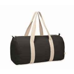   Geanta sport, 2502E15080, Everestus, 50 x 25 x 25 cm, Bumbac, Negru