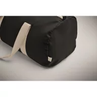   Geanta sport, 2502E15080, Everestus, 50 x 25 x 25 cm, Bumbac, Negru