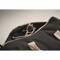   Geanta sport, 2502E15080, Everestus, 50 x 25 x 25 cm, Bumbac, Negru