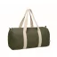 Geanta sport, 2502E15081, Everestus, 50 x 25 x 25 cm, Bumbac, Verde militar