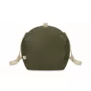 Geanta sport, 2502E15081, Everestus, 50 x 25 x 25 cm, Bumbac, Verde militar