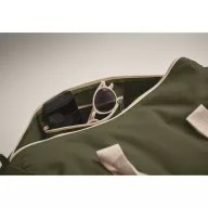   Geanta sport, 2502E15081, Everestus, 50 x 25 x 25 cm, Bumbac, Verde militar