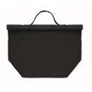 Geanta termoizolanta, 2502E16123, Everestus, 18 x 14 x 30 cm, Bumbac, Negru