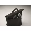 Geanta termoizolanta, 2502E16123, Everestus, 18 x 14 x 30 cm, Bumbac, Negru