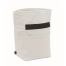 Geanta termoizolanta, 2502E16119, Everestus, 18 x 14 x 30 cm, Bumbac, Alb