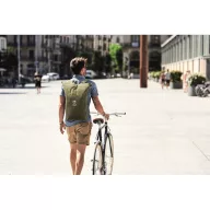   Rucsac sport casual, 2502E16251, Everestus, 26 x 14 x 56 cm, Bumbac, Verde militar